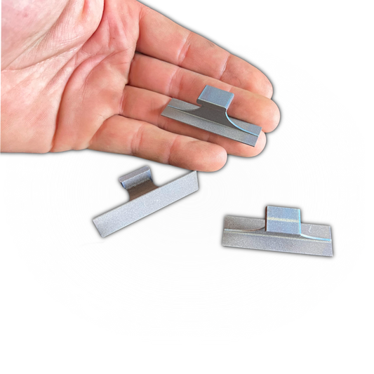 Titanium Tabs Rectangular 15x50mm