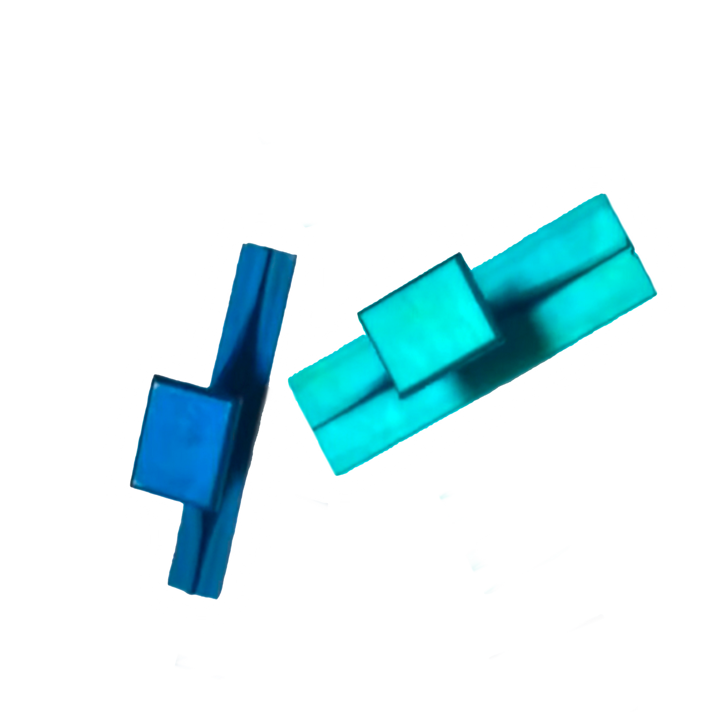 Titanium Tabs Rectangular 15x50mm (Shipping from Dec 20)